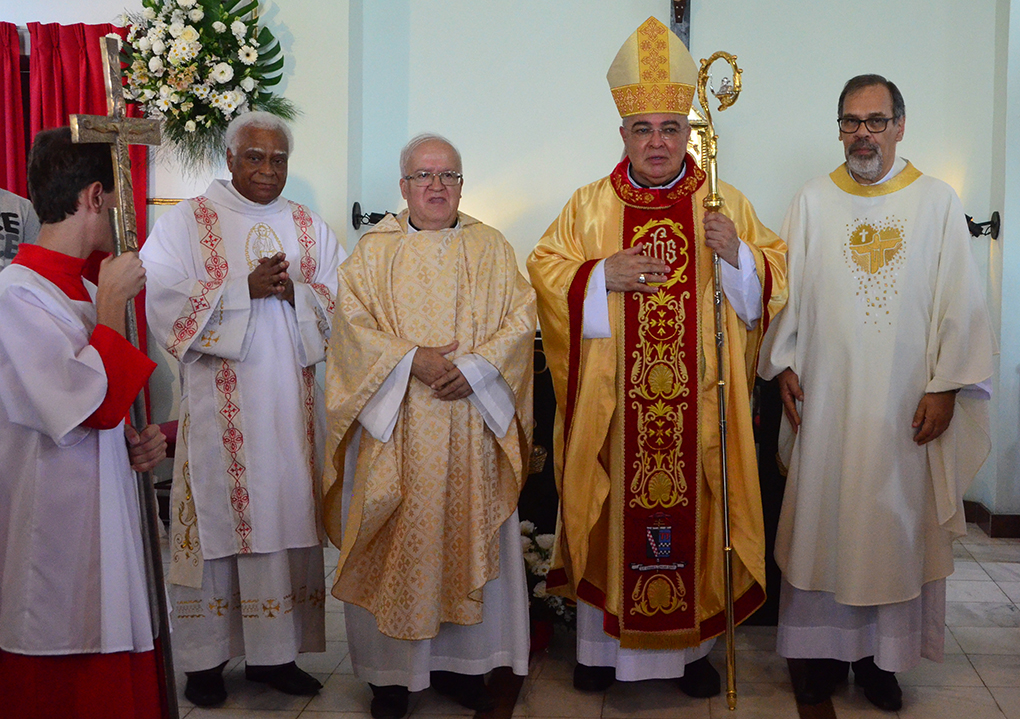 Dom Orani celebrou a missa em homenagem aos anos de dedicação do Padre Carlos