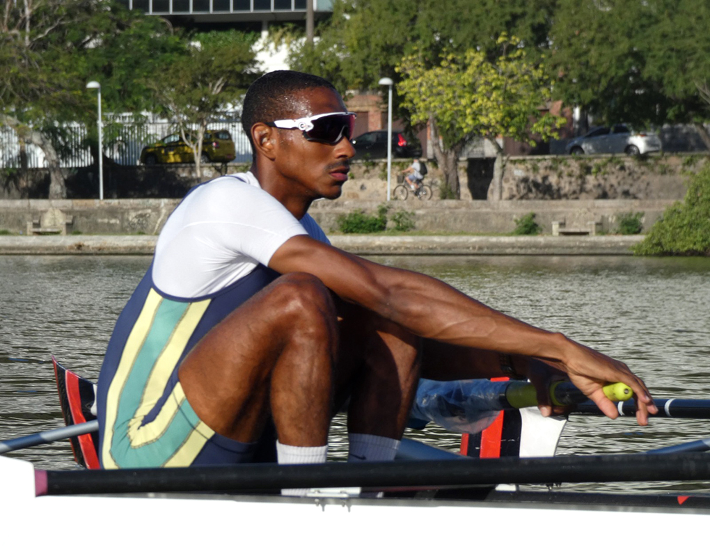 O atleta insulano vai à Lima, no Peru, em busca da medalha de ouro no remo