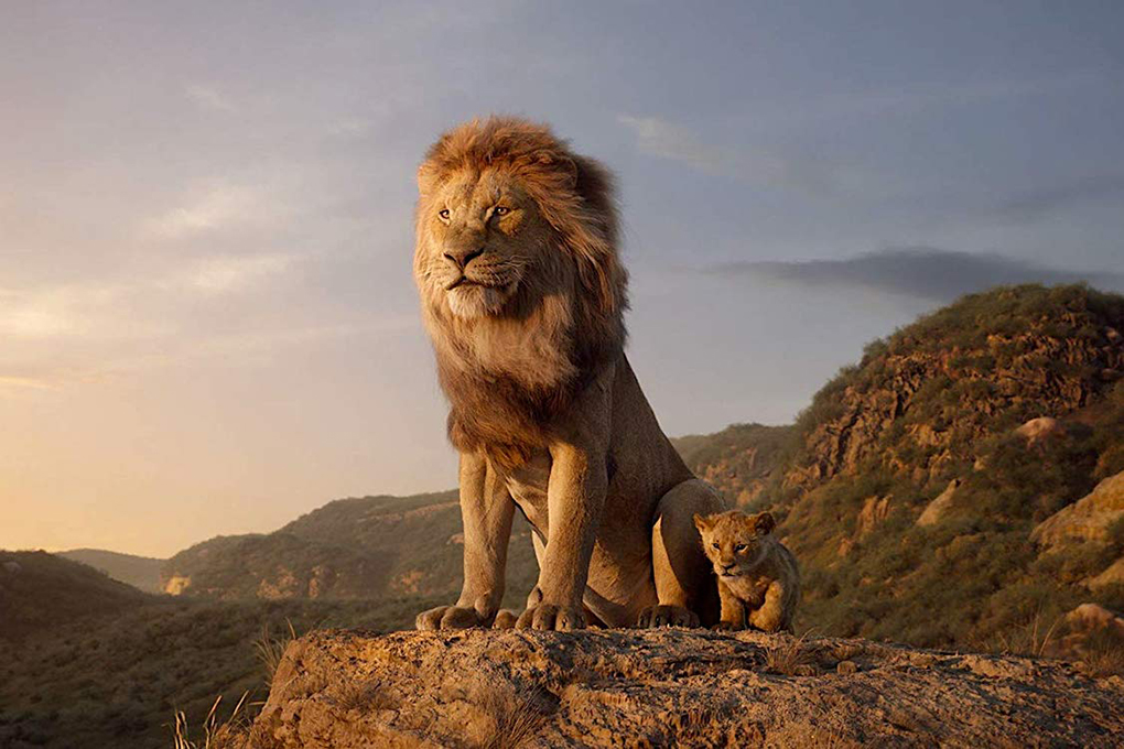 Cena do filme "O Rei Leão" em cartaz nas salas do Cinesystem no Ilha Plaza