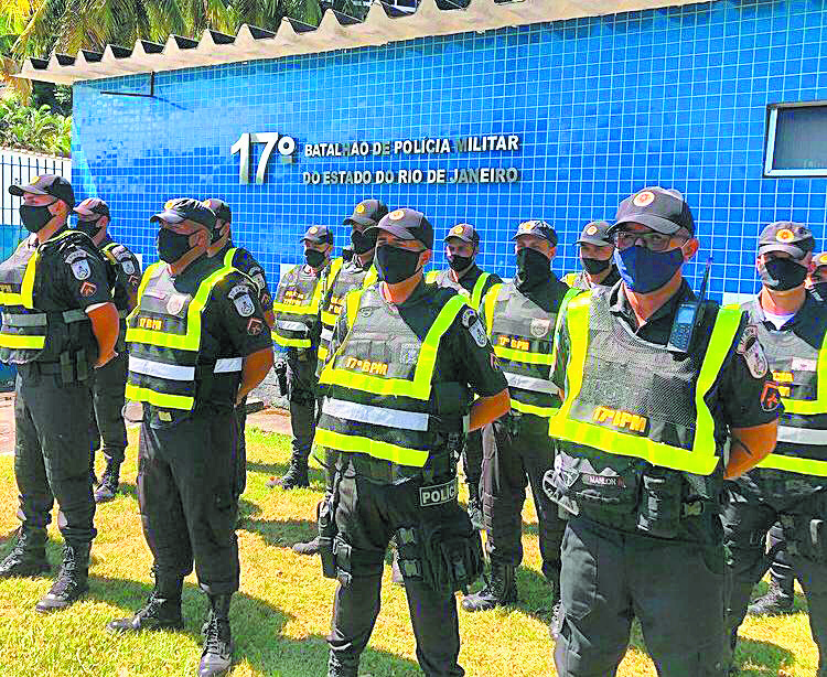O 17°BPM recebeu nas últimas semanas, 19 novos policiais recém formados no Centro de Formação da PM que irão atuar no Programa Bairro Seguro