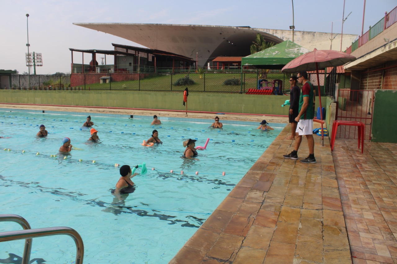 Hidroginástica com piscina aquecida é um dos destaques em dias frios na Lusa