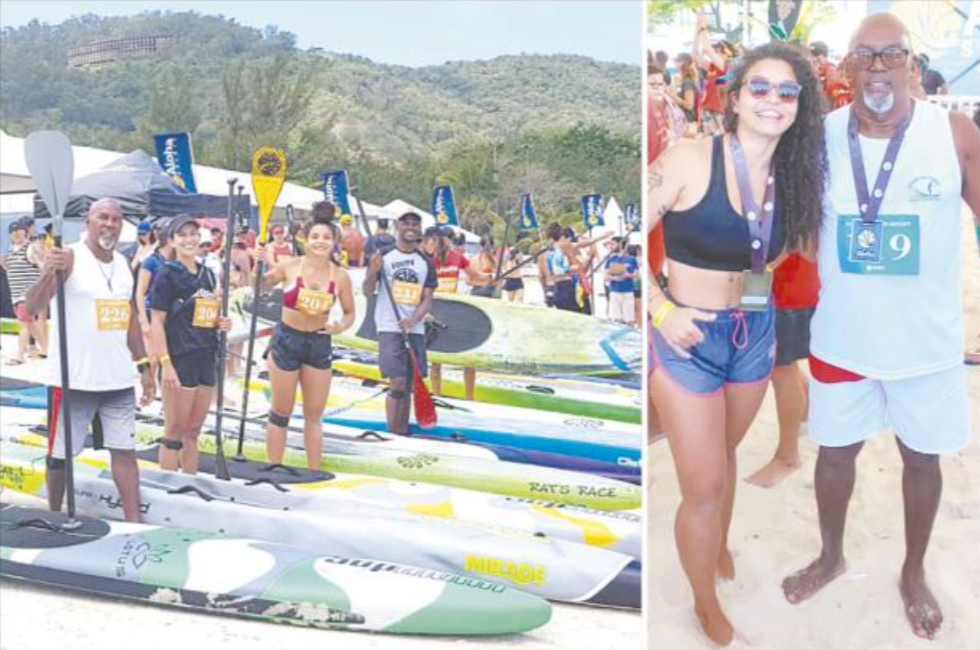 A Ilha fez bonito na etapa de Niterói do Campeonato Estadual/Aloha Spirit de Stand Up Paddle, Gabriela Sofiste e Roberto Felipe ficaram em 1º lugar nas categorias Geral Feminino Amador e 60+, respectivamente. Parabéns!