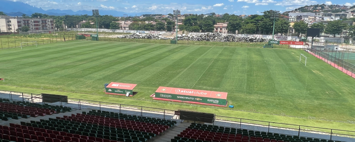 O estádio da Portuguesa quer voltar a ser uma excelente casa alternativa para os jogos das principais competições do país com a expansão da capacidade