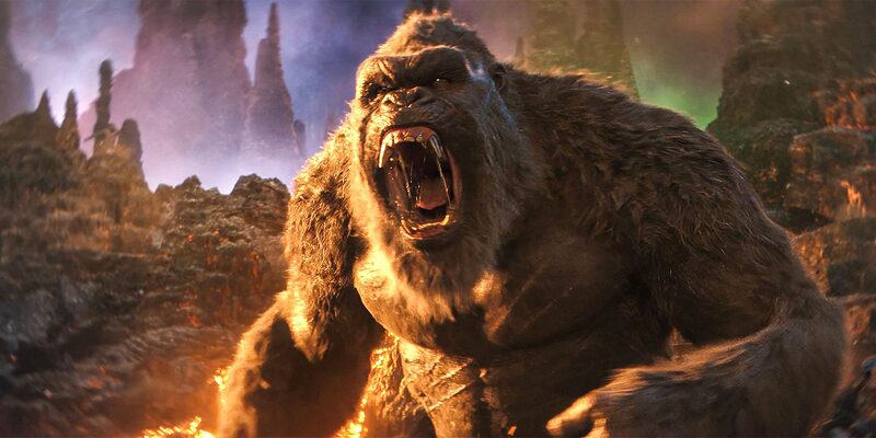 “Godzilla e Kong: O Novo Império” filme em cartaz no Cinesystem do Ilha Plaza Shopping