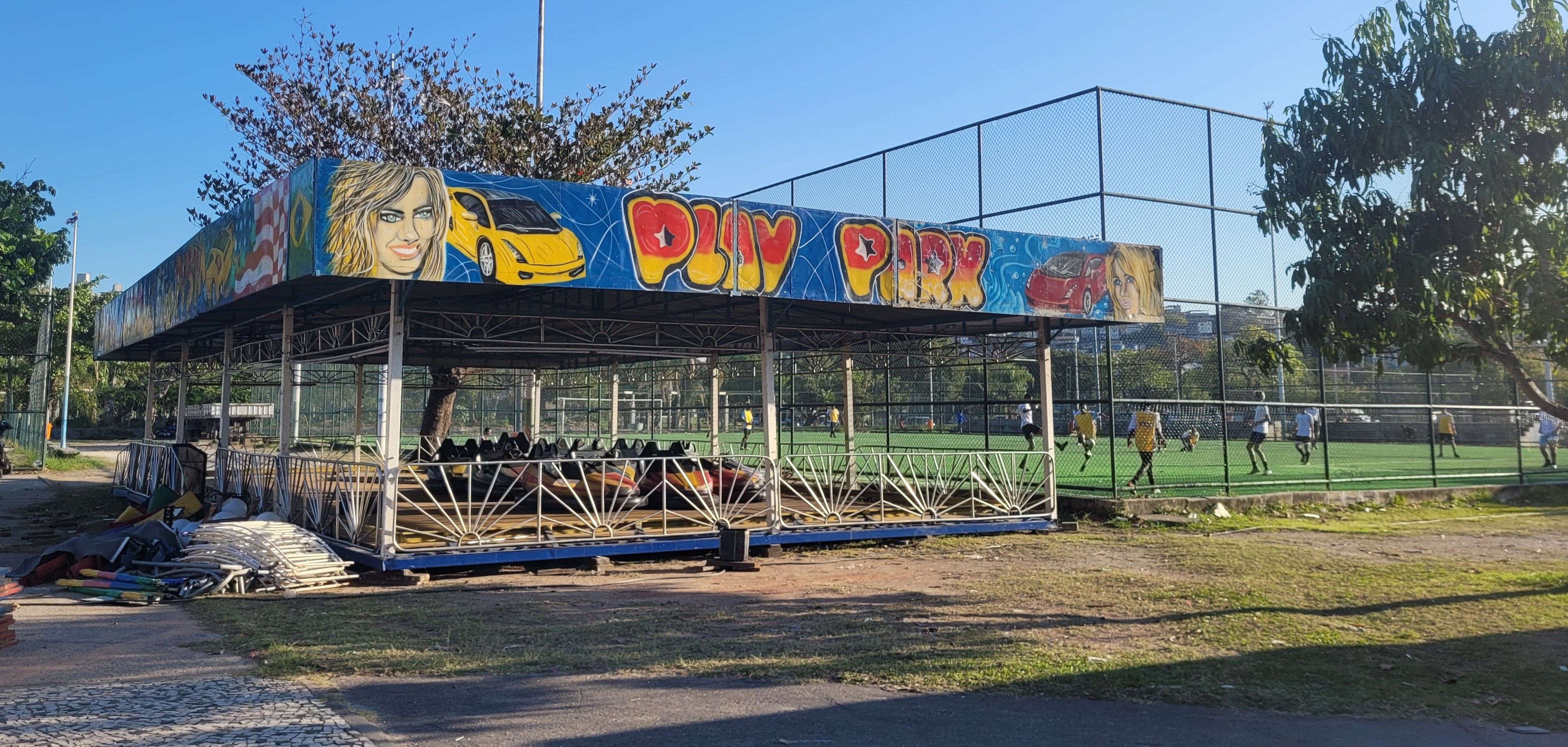 Evento de aniversário da Ilha terá parque de diversões.