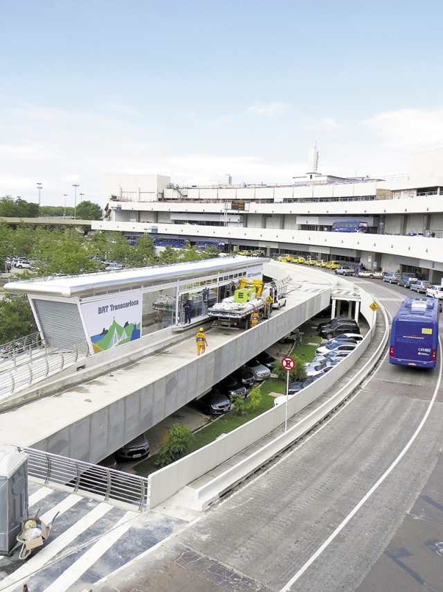 A estação do Terminal 1 do Aeroporto Tom Jobim estará pronta para receber passageiros a partir do dia 4 de junho