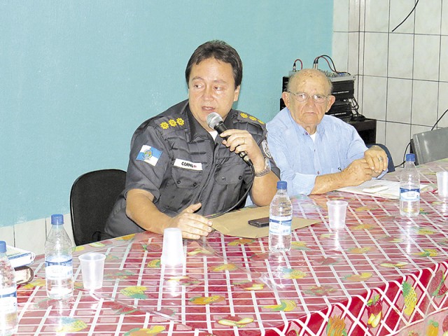 Comandante Corpas e Antônio Pinheiro do CCSI