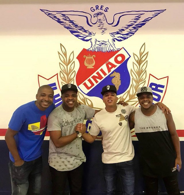 Augusto, Marcelo, Keko e Maurício vão comandar a Baterilha no carnaval de 2019