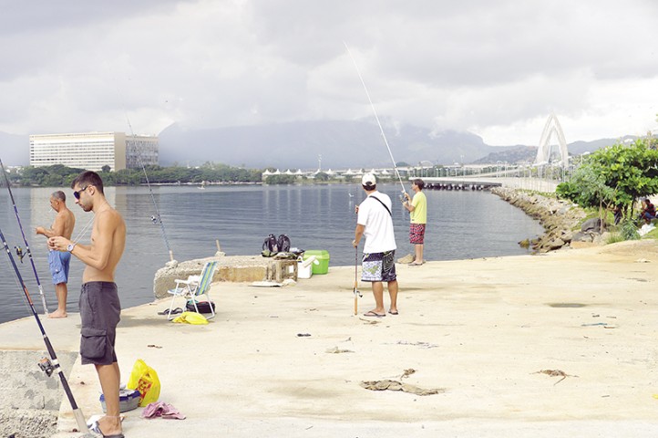 Moradores de outros bairros consideram a Ilha excelente para a pescaria
