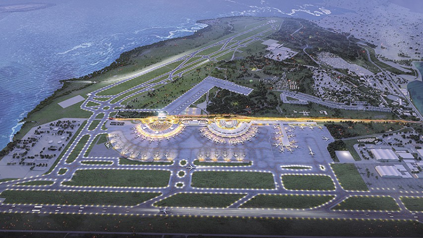 Mudanças previstas na planta do aeroporto: construção do Terminal 3 e de um novo pátio para aeronaves 