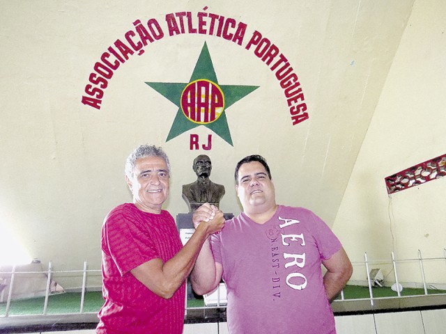 Gaúcho e Marcelo Barros unidos para fazer a equipe da Portuguesa brilhar no Campeonato Carioca 